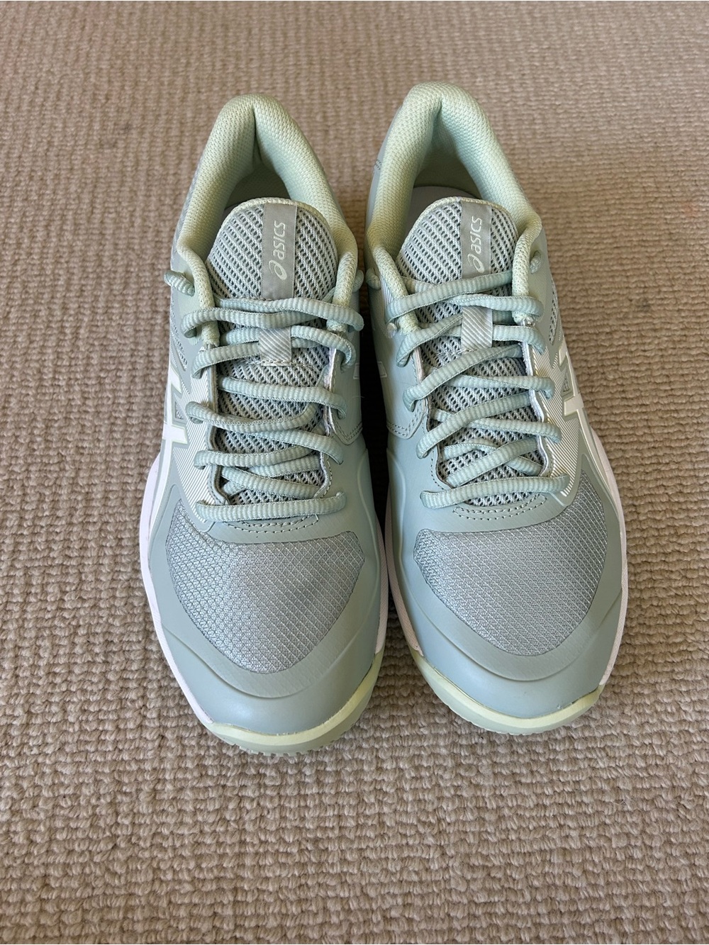 ASICS Women's Mint Green Athletic Running Shoes